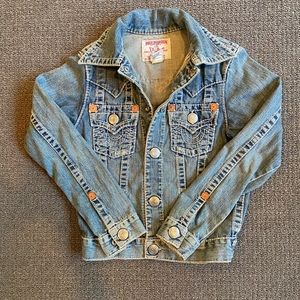COPY - TRUE RELIGION Denim Jacket — Girls Size L